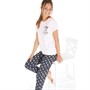 Disney Womens The Original Mickey Basic Pyjama Set Multi