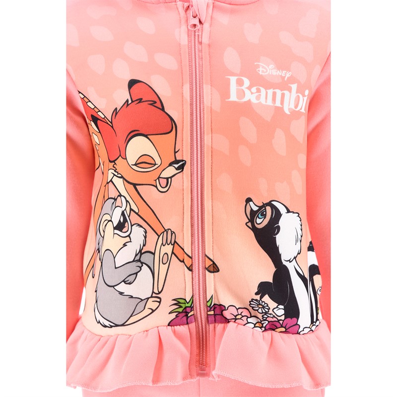 DiSNEY Meisjes Disney Bambi Trainingspakken Roze