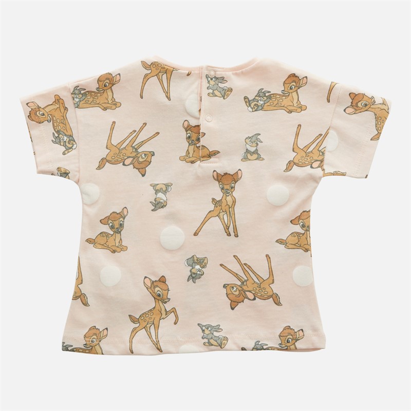 DiSNEY Piger Disney Bambi T-shirts Lyserød