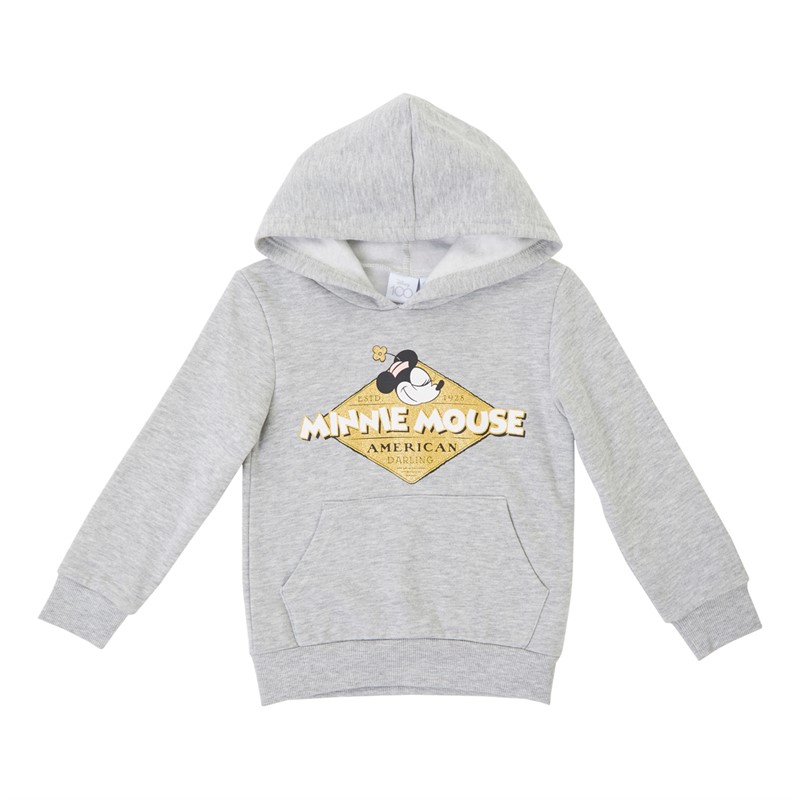 DiSNEY Sweats à Capuche Disney Fille Gris