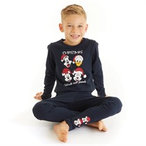 Disney Boys Aspen Long Sleeve Pyjamas Dark Sapphire