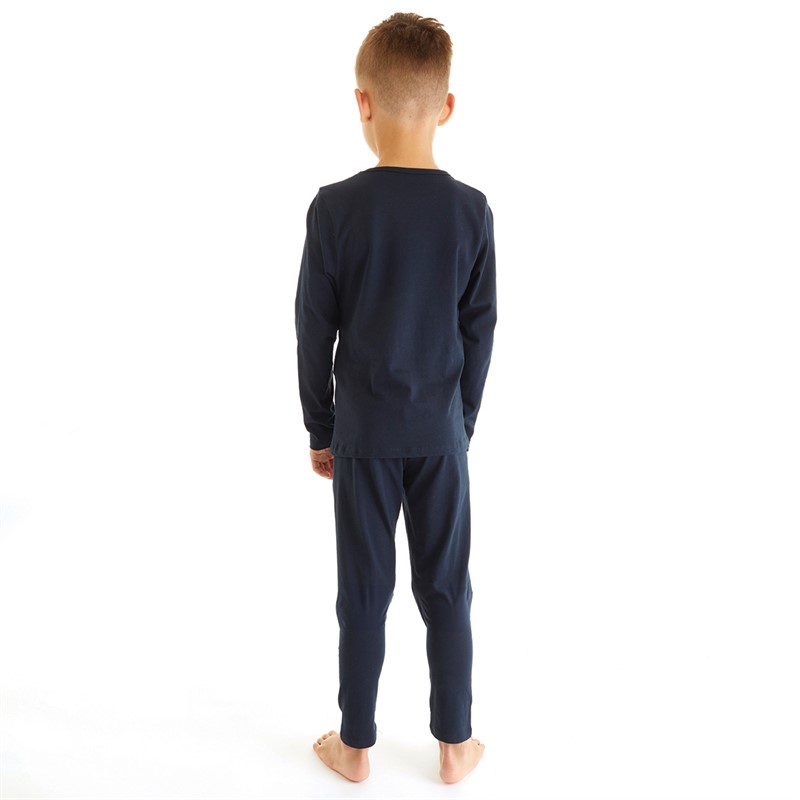 Disney Boys Aspen Long Sleeve Pyjamas Dark Sapphire