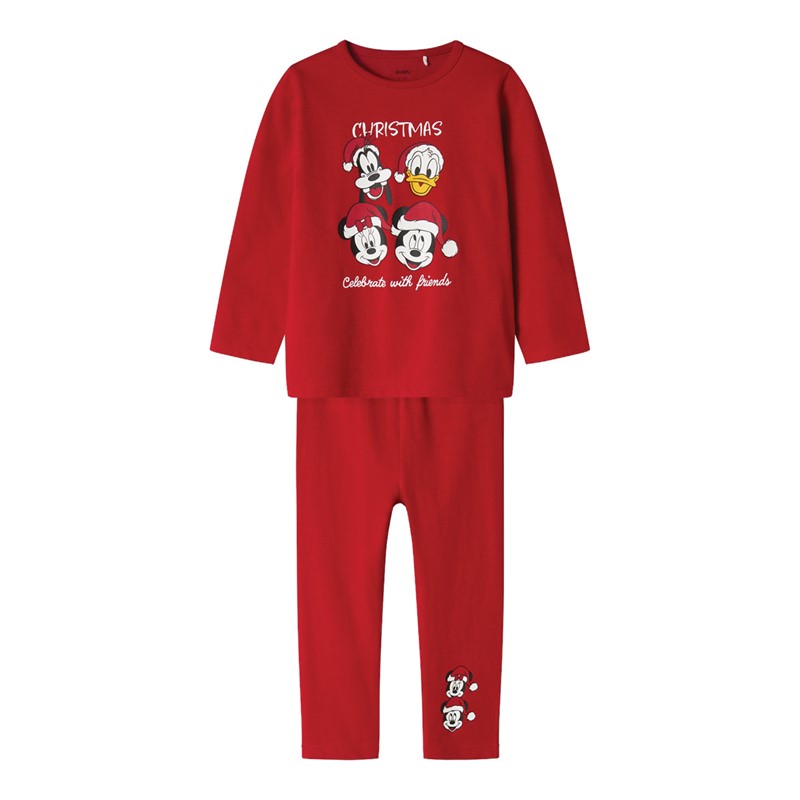 Disney Kids Aspen Long Sleeve Pyjamas Jester Red