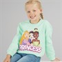 Disney Girls Sweatshirt Aqua Blue