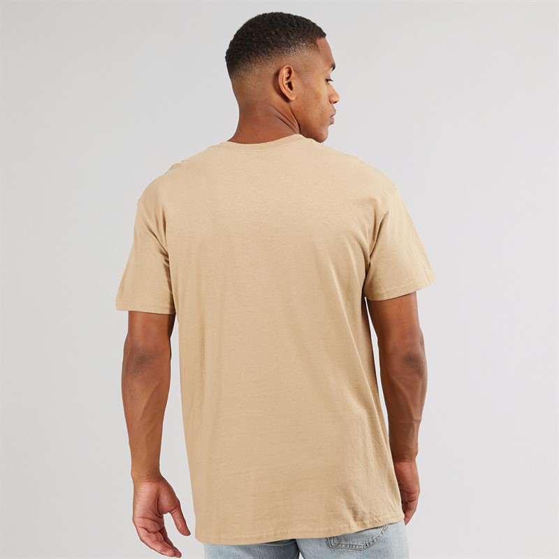 Disney Mens Mickey And Friends T-Shirt Tan