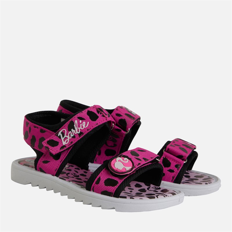 Barbie Girls Leopard Fashion Sandals Multi