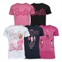 Barbie Mädchen Rosa Fünf Pack T-Shirts Multi 5