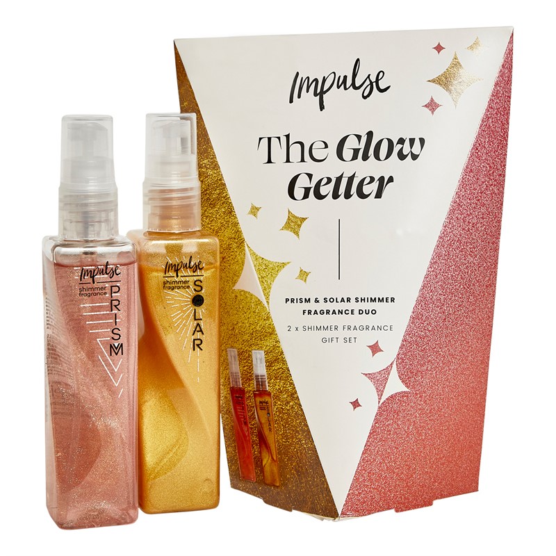 Impulse Womens The Glow Getter Gift Set Multi