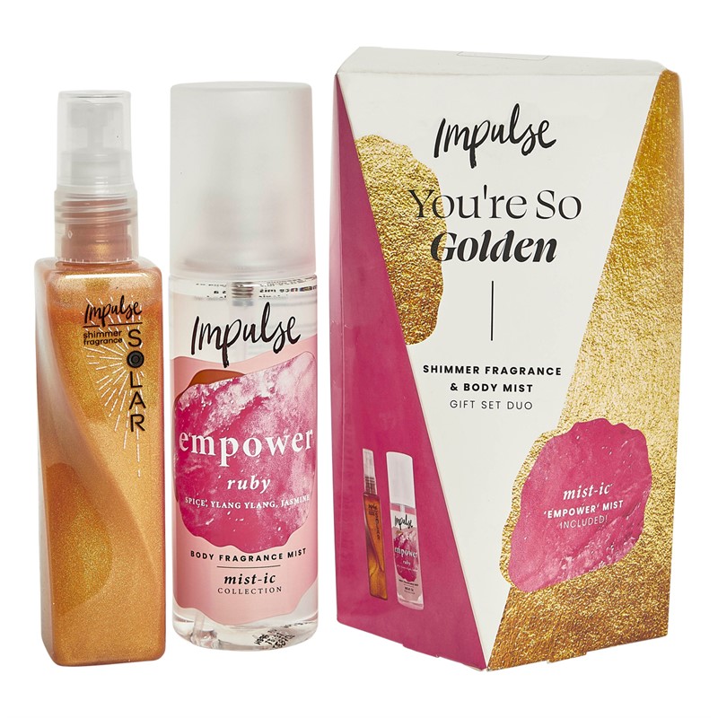 Impulse Womens You're So Golden Gift Set Multi