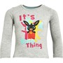 Bing Meisjes Tops Gemeleerd Grijs