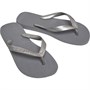 Havaianas Womens Top Tiras Flip Flops Steel Grey
