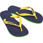 Havaianas Brasil Layers Flip Flops Navy Blue