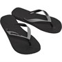 Havaianas Unisex Top Mix Flip Flops Black/Steel Grey/Black
