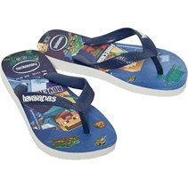 Havaianas Infant Boys Minecraft Flip Flops White