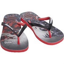 Havaianas Top Marvel Flip Flops Ruby Red/Black