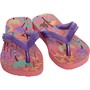 Havaianas Girls Flores Flip Flops Pink Porcelain