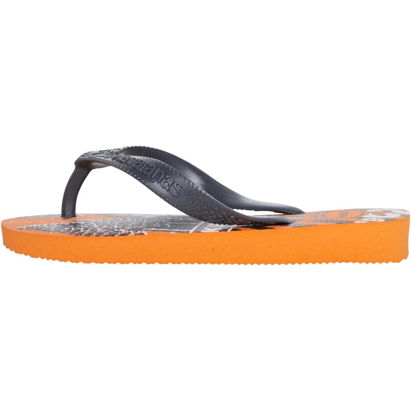 Havaianas Boys Athletic Flip Flops Begonia Orange