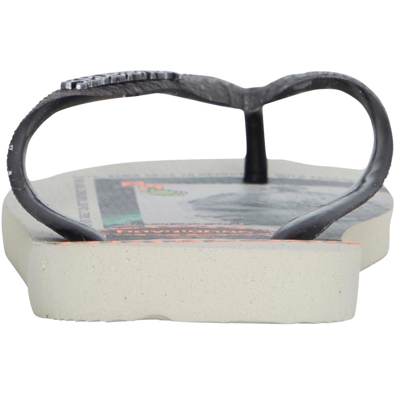 Havaianas Mens Top Infinity Flip Flops Beige