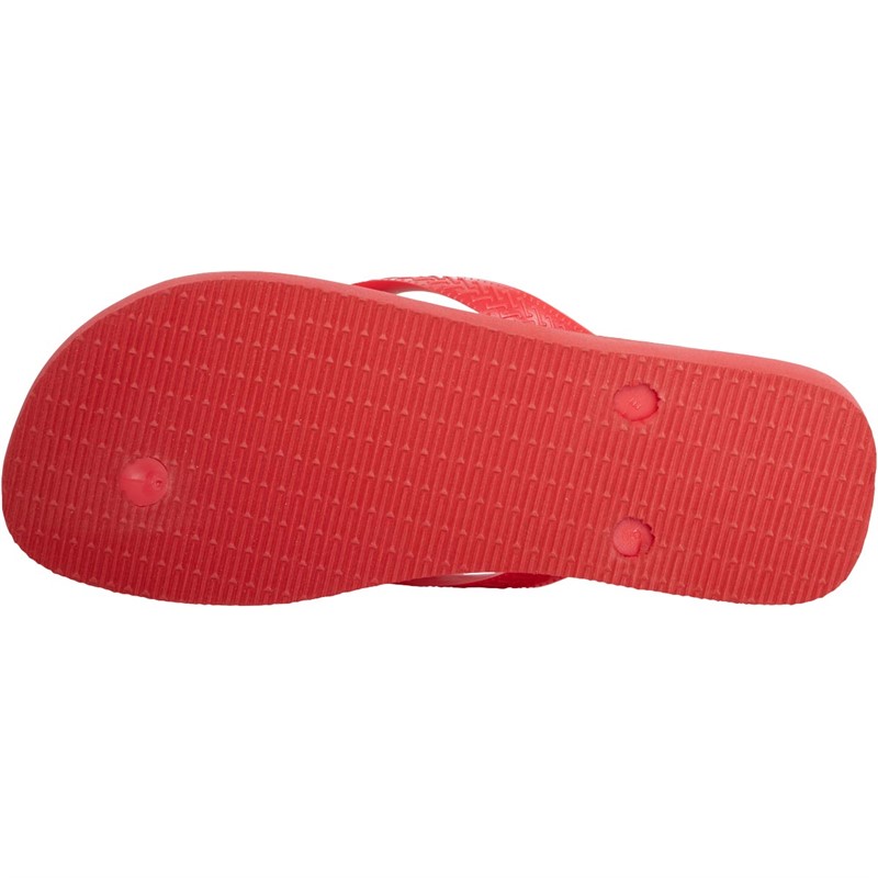 Havaianas Top Logomania Flip Flops Ruby Red