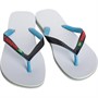 Havaianas Brasil Mix Flip Flops White/Black