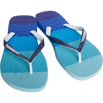 Havaianas Top Logomania Multicolour Flip Flops Gradient Marine Blue