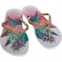 Havaianas Womens Slim Patterned Flip Flops Mix