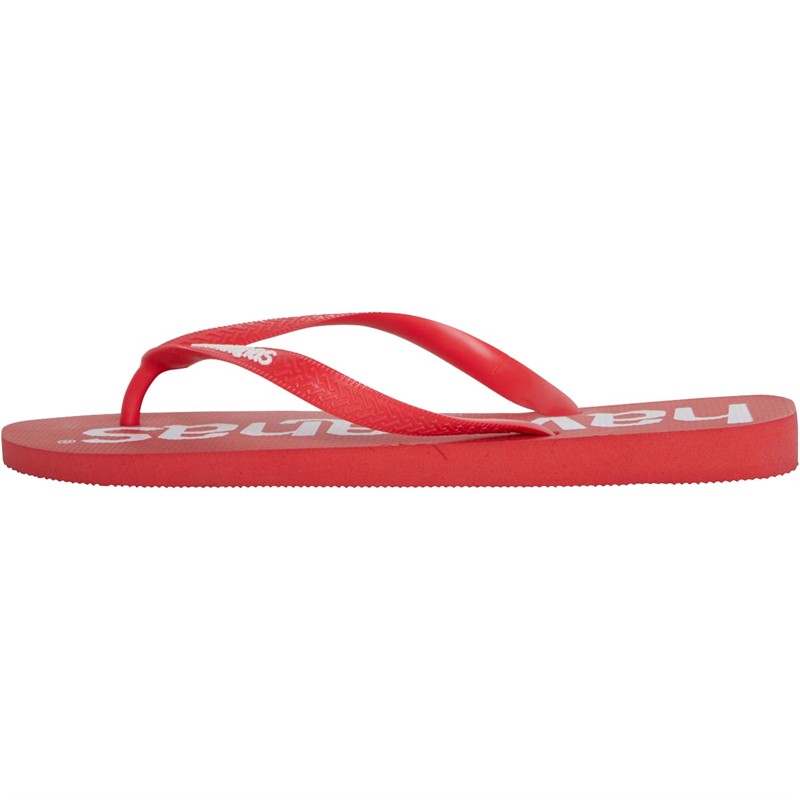 Havaianas Mens Brasil Flip Flops Red