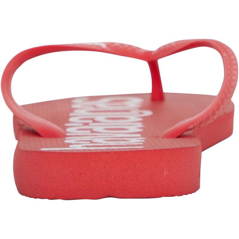 Havaianas Mens Brasil Flip Flops Red