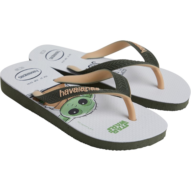 Havaianas Junior Star Wars Flip Flops Green