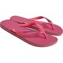 Havaianas Brasil Logo Flip Flops Crystal Rose