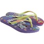 Havaianas Girls Disney Cool Flip Flops Purple Paisley