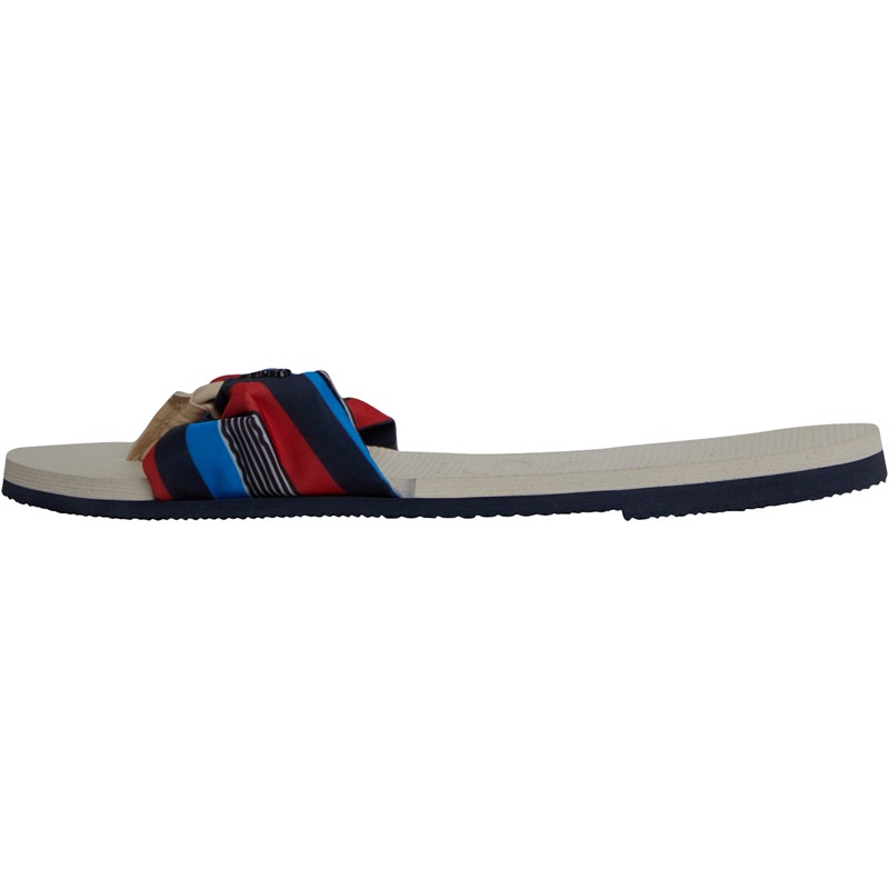 Havaianas Dames You Saint Tropez Sandalen Beige/Marineblauw