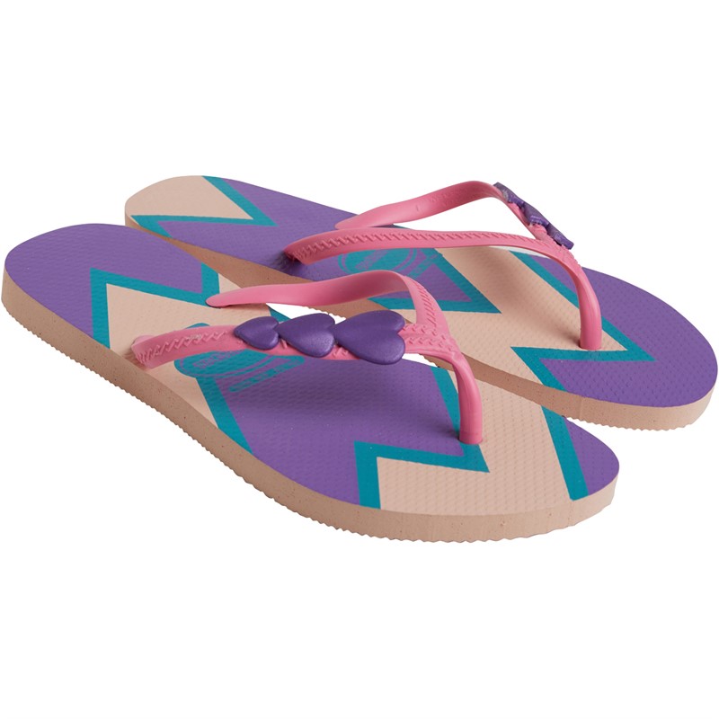 Havaianas Womens Fantasia Pop Flip Flops Ballet Rose