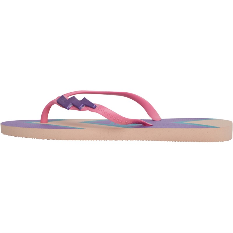 Havaianas Womens Fantasia Pop Flip Flops Ballet Rose
