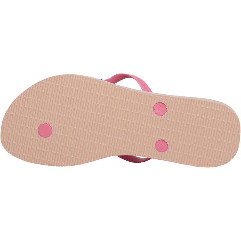 Havaianas Womens Fantasia Pop Flip Flops Ballet Rose