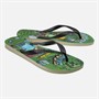 Havaianas Minecraft Flip Flops Green Multi