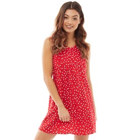 Ribbon Dames Print Jurk Rood ribbon kopen in de aanbieding Ribbon Dames Print Jurk Rood ribbon kopen in de aanbieding