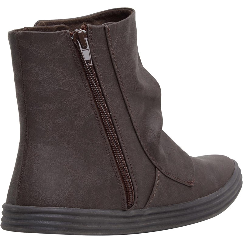 Buy Blowfish Womens Malibu Rabbit Ankle Boots Brown Texas PU