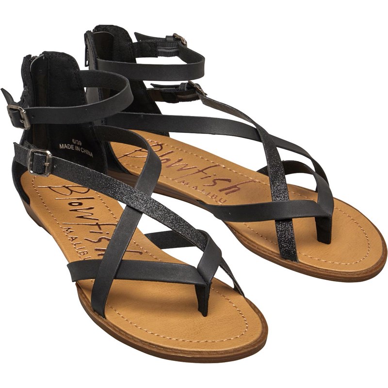 Galindopia Gladiator Sandalen Damen - Bohemia Strand Sandalen Mit Blumen
