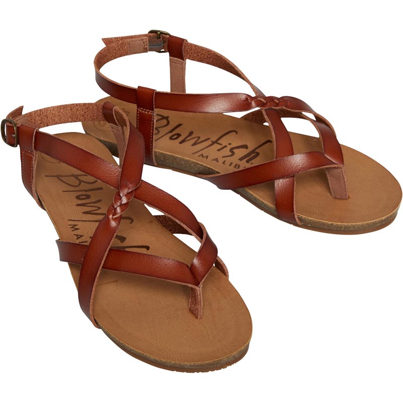 Blowfish Womens Granola-B Sandals Scotch Dyecut