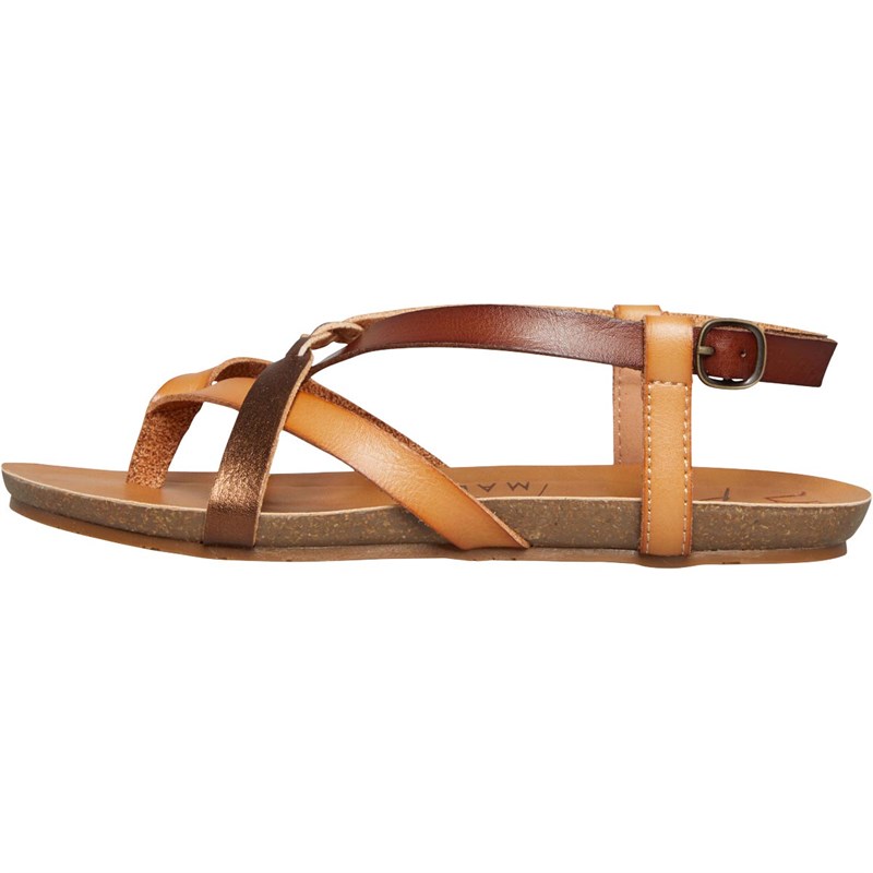 Blowfish Womens Granola-B Sandals Desert Sand/Bronze/Whiskey