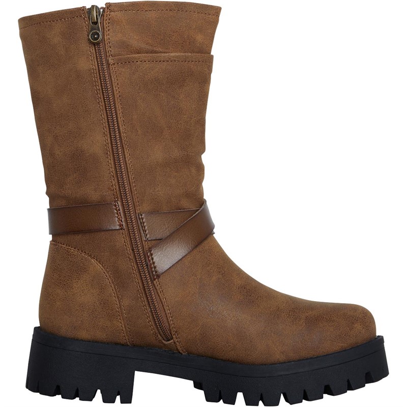 Blowfish Womens Yen Boots Brown Prospector