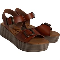 Blowfish Womens Leeds Platform Sandals Scotch Dyecut