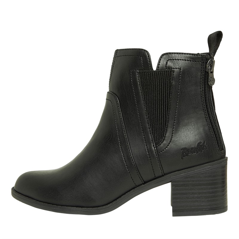 Blowfish Womens Beam Chelsea Boots Black Far Out