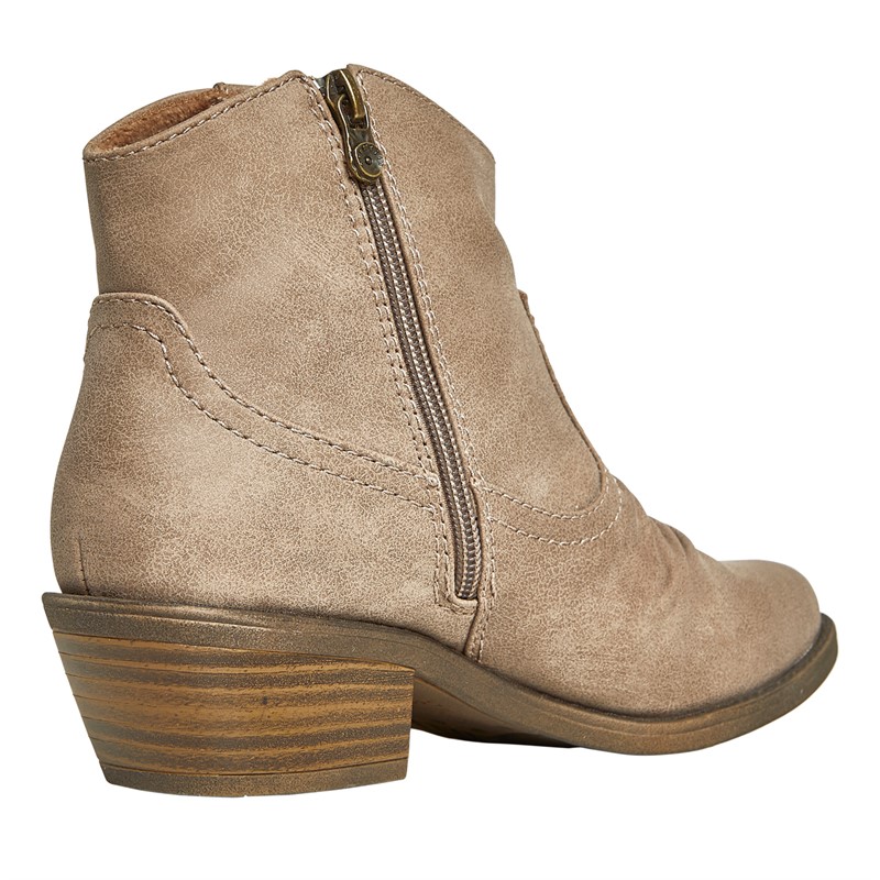 Buy Blowfish Womens Lane Wedge Heel Ankle Boots Taupe