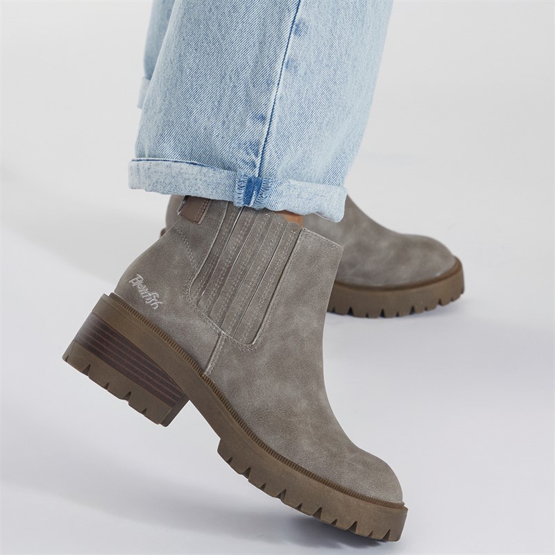 Blowfish Womens Joy Chelsea Boots Grey