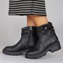 Blowfish Womens Juniper Ruched Boots Black