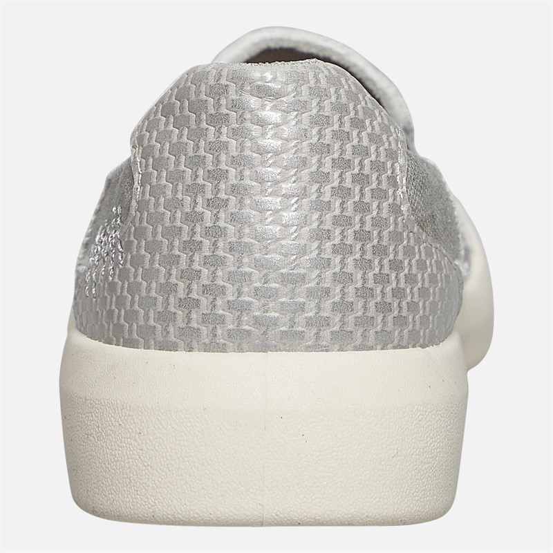 Blowfish Womens Malibu Beachfront Slip On Canvas Shoes Fog Grey