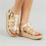 Blowfish Womens Malibu Madrid Platform Espadrille Sandals Cloud/Silver