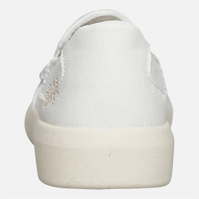 Blowfish Womens Malibu Beachfront Slip On Canvas Shoes White/Cream